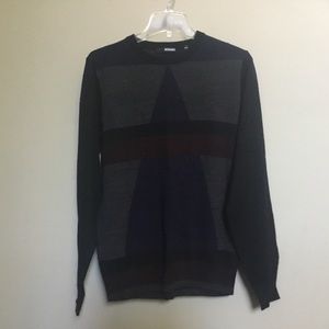 MURANO abstract lightweight warm Slim Fit sweater M